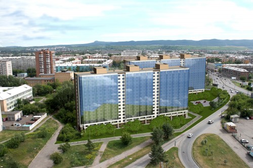 Проект жилого комплекса Коломенский в Красноярске