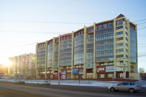 Проект Жилого шумозащитного дома по ул.Михаила Годенко 7 в Красноярске
