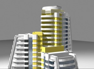 Проект 24 этажных жилых домов по ул.Коломенская в Красноярске