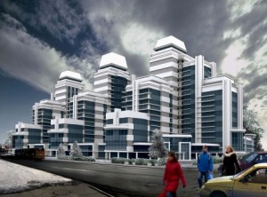 Проект жилого комплекса по ул.Ладо Кецховелли в Красноярске