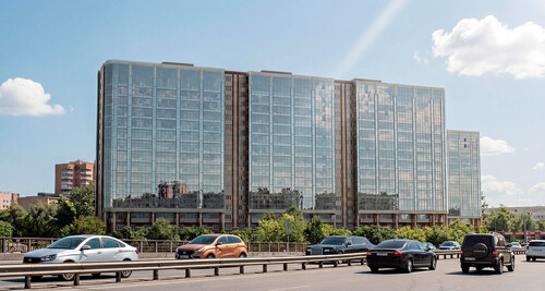 Расположен в уникальной точке Красноярска — с панорамными видами на ре