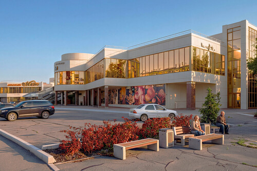 Торгово‑развлекательный комплекс, возведённый в 2008 году