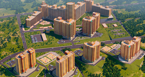 Жилой квартал «Эдельвейс» по адресу г.Красноярск ул.Академика Киренско