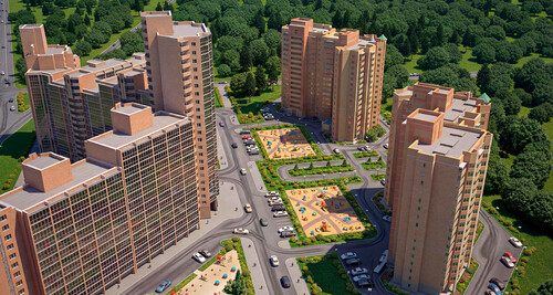 Жилой квартал «Эдельвейс» по адресу г.Красноярск ул.Академика Киренско