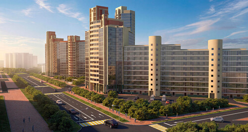 Жилой квартал «Эдельвейс» по адресу г.Красноярск ул.Академика Киренско