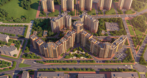 Жилой квартал «Эдельвейс» по адресу г.Красноярск ул.Академика Киренско