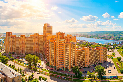 Жилой квартал «Эдельвейс» по адресу г.Красноярск ул.Академика Киренско