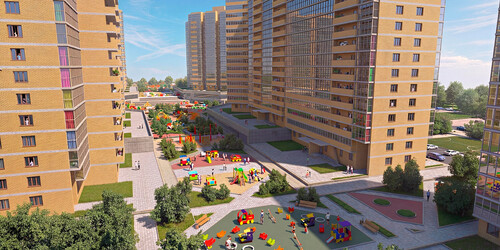 Жилой комплекс Фестиваль в мкр.Солнечный г.Красноярска ООО СК "Ре