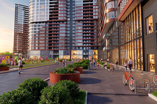 Жилой комплекс RunWay красноярск САПС сибагропромстрой творческая маст