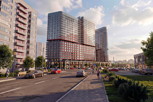 Жилой комплекс RunWay красноярск САПС сибагропромстрой творческая маст