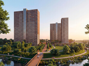 Жилой комплекс Каскад по ул.Калинина в г.Красноярске. СТМ. Стротехмонт