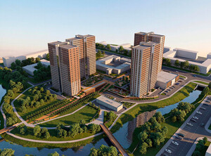 Жилой комплекс Каскад по ул.Калинина в г.Красноярске. СТМ. Стротехмонт