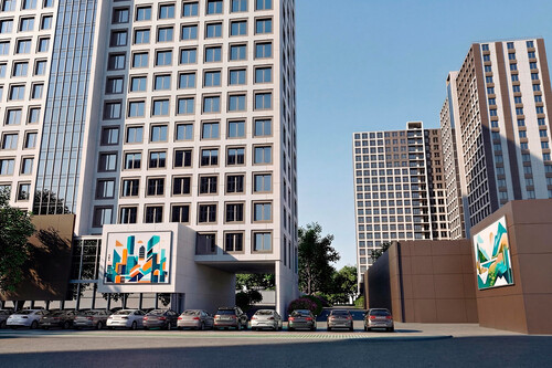 Жилой комплекс Каскад по ул.Калинина в г.Красноярске. СТМ. Стротехмонт