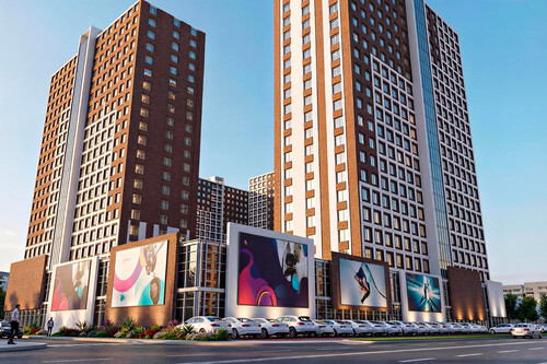 Жилой комплекс Каскад по ул.Калинина в г.Красноярске. СТМ. Стротехмонт