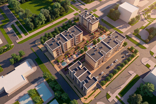 Жилые кварталы «Озеро-парк» в Октябрьском районе г.Красноярска