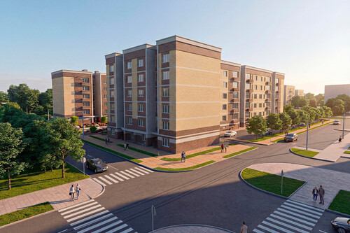 Жилые кварталы «Озеро-парк» в Октябрьском районе г.Красноярска