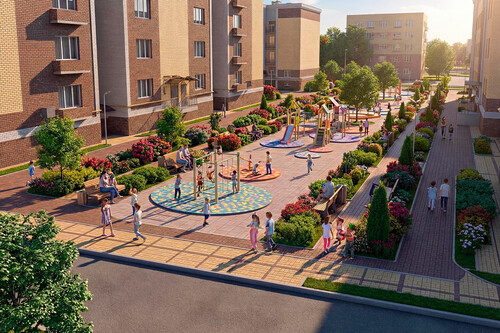 Жилые кварталы «Озеро-парк» в Октябрьском районе г.Красноярска