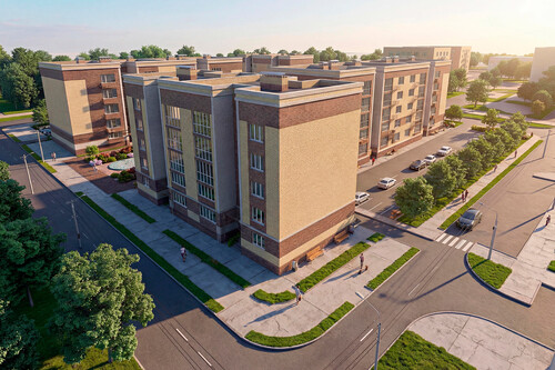 Жилые кварталы «Озеро-парк» в Октябрьском районе г.Красноярска