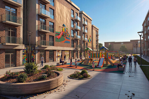 Жилые кварталы «Озеро-парк» в Октябрьском районе г.Красноярска