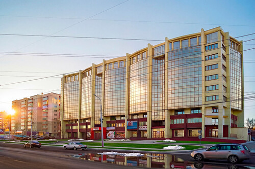 Жилой шумозащитный дом в Октябрьском районе г.Красноярска. Введен в эк